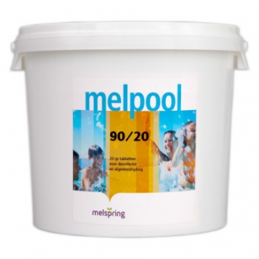 Melpool chloortabletten 90/20 - 10 kg 